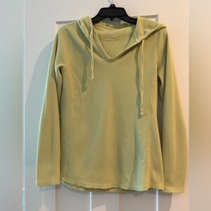 Duluth Trading Co Women's Lime Green Hoodie